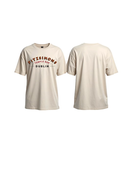 Fitzsimons Bar T-shirt cream