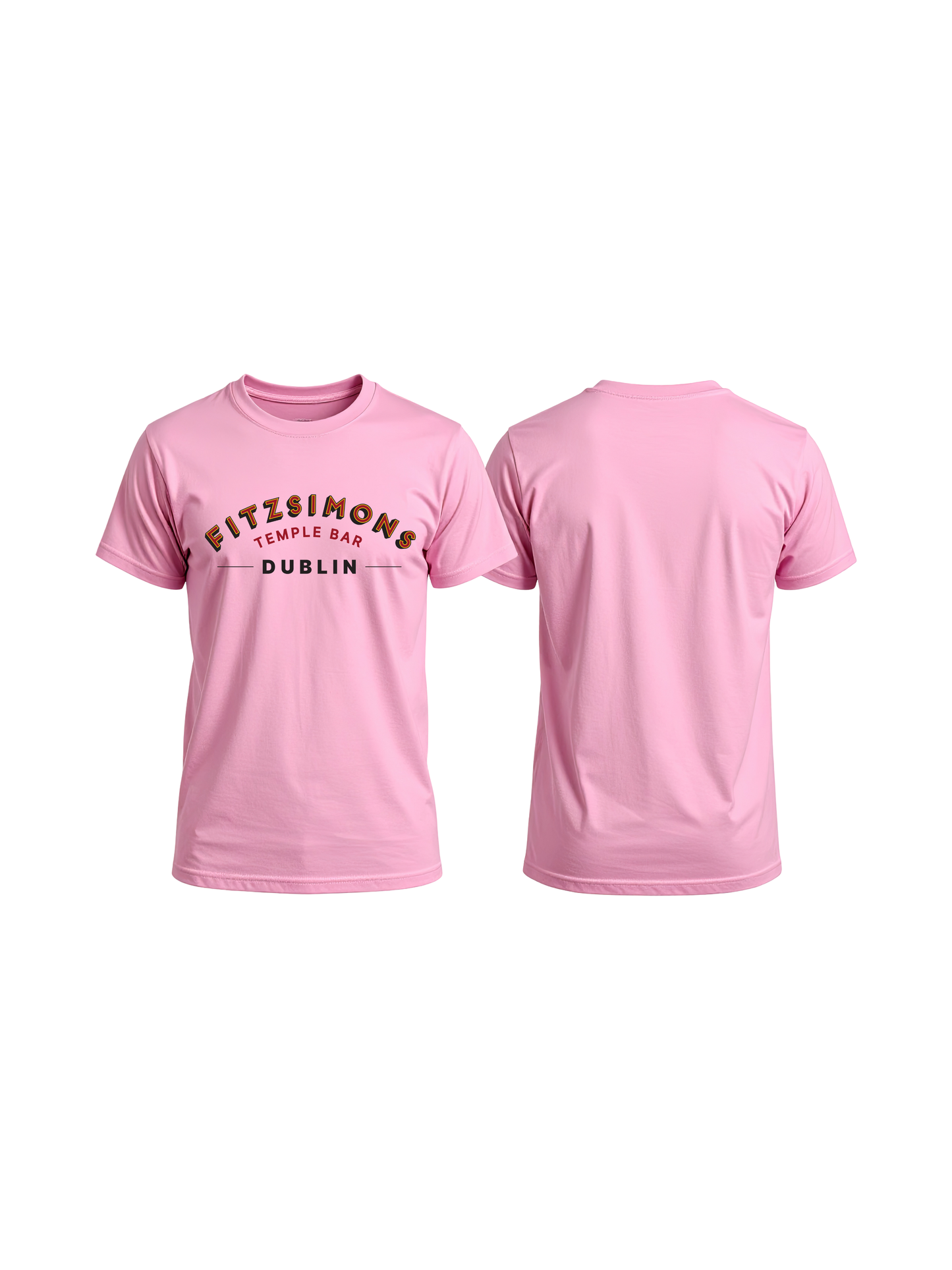 Fitzsimons Bar T-shirt Pink