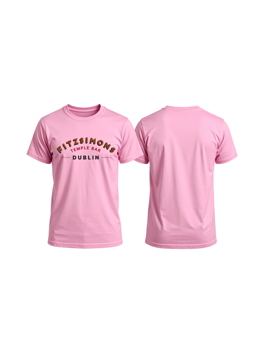 Fitzsimons Bar T-shirt Pink