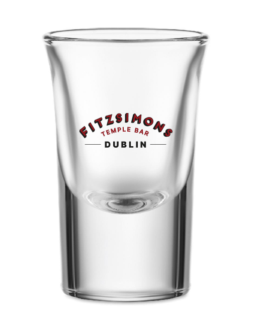 Fitzsimons Bar shot glass
