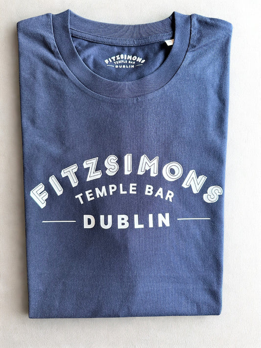 Fitzsimons Bar T-shirt Blue